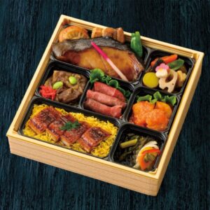天草産 黒毛和牛と鹿児島産うなぎ プレミアム御膳〈A〉の画像