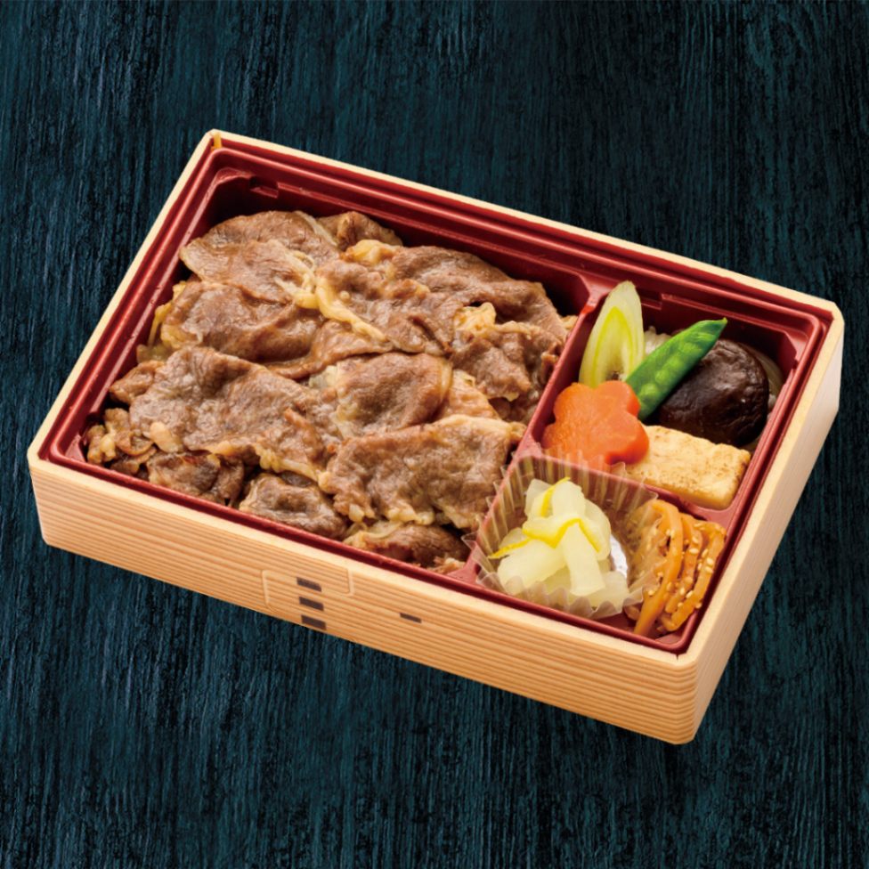 プレミアムすき焼き重の画像