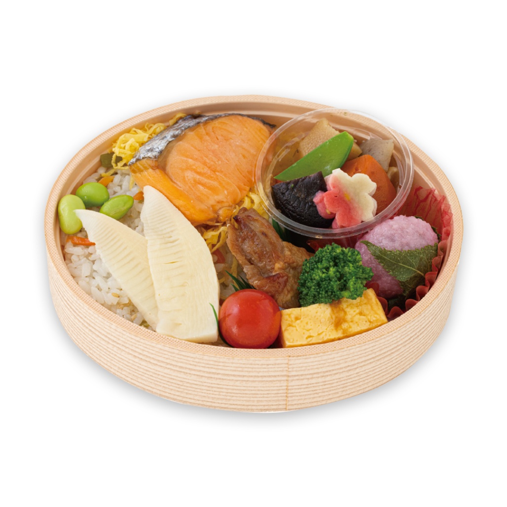 春のわっぱ弁当税込み８６４円