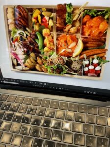 新商品のオードブルの撮影画像