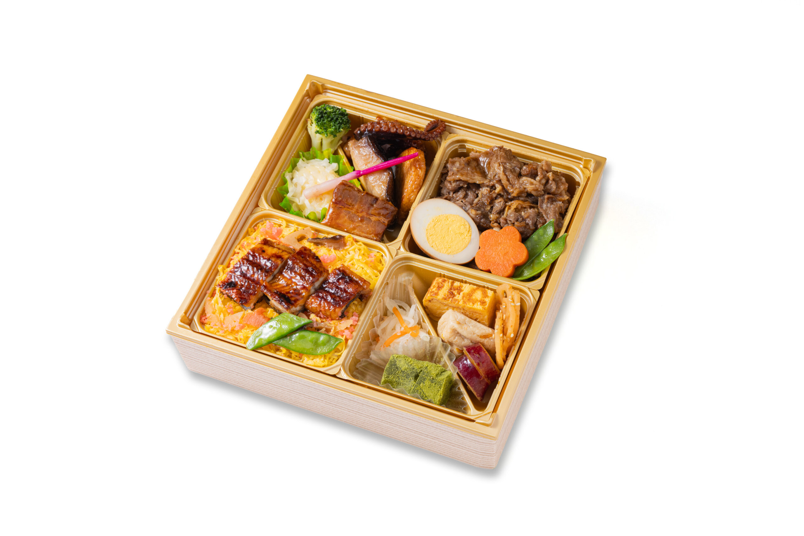 新・マンジャ２色御膳（うなぎ＆牛すき）（お茶付き