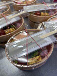 わっぱ弁当のパッケージ